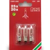3 Ampoules De Rechange 12V, 3W Pour Chandelier Electrique 20 A 25 Lampes