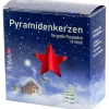 18 Bougies De Noël Pour Pyramide, Pyramidenkerzen 17 Mm