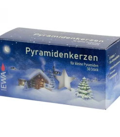 50 Bougies De Noël Pour Pyramide, Pyramidenkerzen 14 Mm