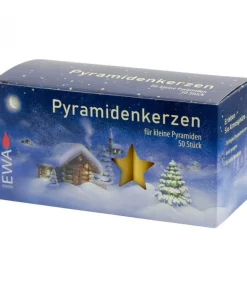 50 Bougies De Noël Pour Pyramide, Pyramidenkerzen 14 Mm