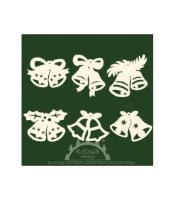 6 Clochettes Pour Décorer Le Sapin De Noël - Set N° 14