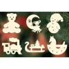 6 Jouets En Bois Pour La Décoration Du Sapin - Set N° 5