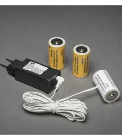 Adaptateur Secteur Pour 3 Piles 1,5 V Lr14