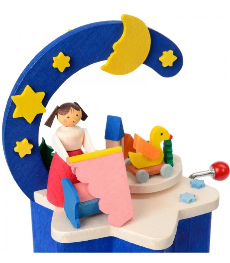Boite A Musique A Manivelle Bleu, Chambre D'Enfant