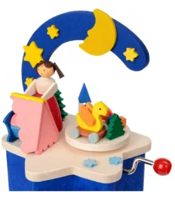 Boite A Musique A Manivelle Bleu, Chambre D'Enfant