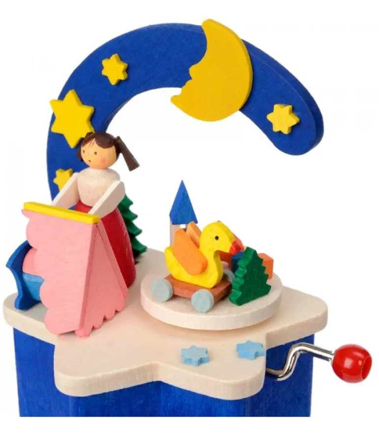 Boite A Musique A Manivelle Bleu, Chambre D'Enfant