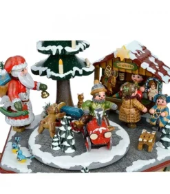 Boite A Musique Noël, Veillee Autour Du Sapin