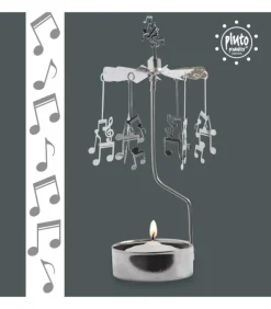 Bougeoir Carrousel Notes De Musique