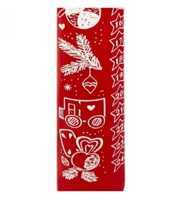 Bougie De L'Avent Graduee Rouge, 24 Jours