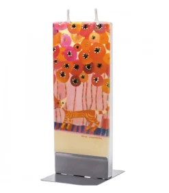 Bougie Design Rosina Wachtmeister, Chat Dans Les Fleurs