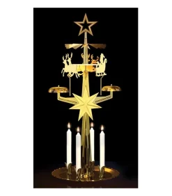 Carillon Père Noël Dore