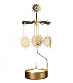 Carrousel De Noël Motif Etoiles