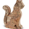 Chat En Bois Assis, 8,5 Cm
