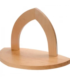 Crèche De Noël Vide A Fabriquer En Bois, 20 Cm