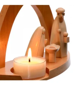 Crèche Design Avec Bougeoir