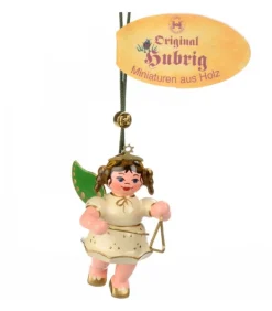 Déco Sapin De Noël, Ange Avec Un Triangle