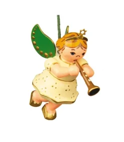 Déco Sapin De Noël, Ange Et Clarinette