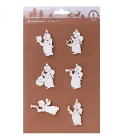 Décorations Pour Sapin 6 Mini Anges Pendentifs