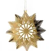 Etoile Design En Metal Dore A Accrocher