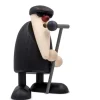 Figurine Jazz, Chanteur Devant Un Micro