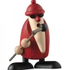 Figurine Père Noël Chanteur Et Micro