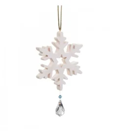 Flocon De Neige A Suspendre Avec Cristal Swarovski N° 2