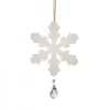 Flocon De Neige A Suspendre Avec Cristal Swarovski N° 1