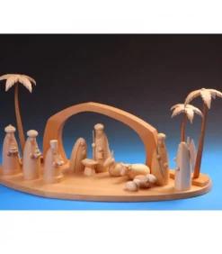 Grand Plateau En Bois Pour Fabriquer Une Crèche De Noël