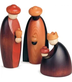 Grands Personnages Crèche De Noël 17 Cm : Trois Rois Mages