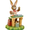 Lapin De Paques En Bois Ecolier Assidu