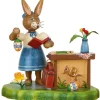 Lapin De Paques En Bois Institutrice