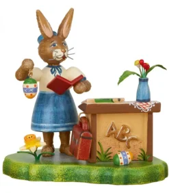 Lapin De Paques En Bois Institutrice