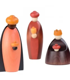 Les Trois Rois Mages Et Leurs Offrandes, 12 Cm
