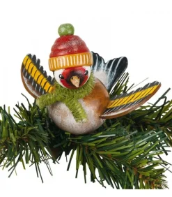 Oiseau Décoratif A Clipser, Chardonneret