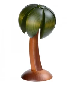 Palmier En Bois Décoratif Pour Crèche De Noël, 22 Cm