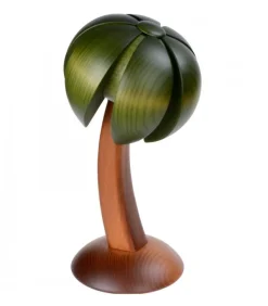 Palmier En Bois Décoratif Pour Crèche De Noël, 22 Cm