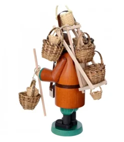 Personnage Brule-Encens Vendeur De Paniers