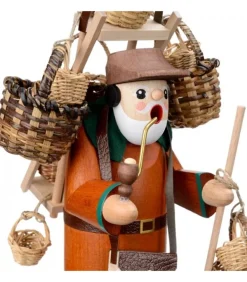 Personnage Brule-Encens Vendeur De Paniers