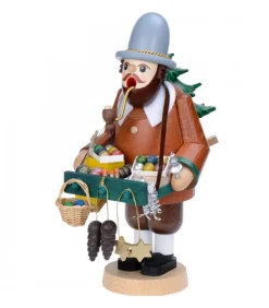 Personnage Brule-Encens Vendeur De Déco De Noël