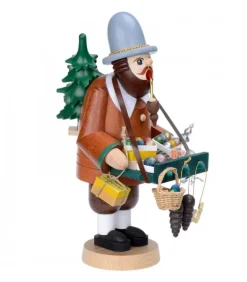 Personnage Brule-Encens Vendeur De Déco De Noël