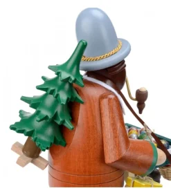 Personnage Brule-Encens Vendeur De Déco De Noël