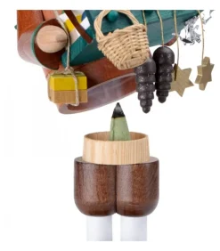 Personnage Brule-Encens Vendeur De Déco De Noël