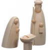 Petit Jesus, Joseph, Marie Pour Crèche De Noël, 6 Cm