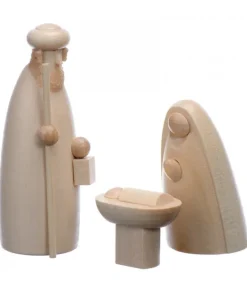 Petit Jesus, Joseph, Marie Pour Crèche De Noël, 6 Cm