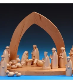 Petit Jesus, Joseph, Marie Pour Crèche De Noël, 6 Cm