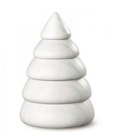 Petit Sapin Design Blanc, 6,5 Cm