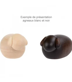 Petits Animaux De La Crèche, Agneau Noir