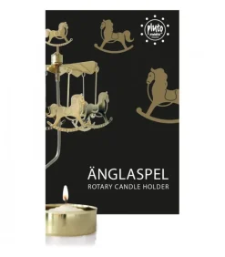 Photophore De Noël Cheval A Bascule