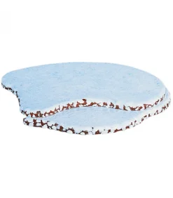 Plateau Décor Winterkinder 20 X 18 Cm Droit