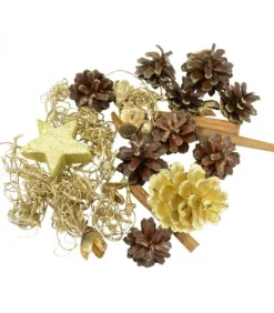 Pot Pourri Melange Pomme De Pin, Cannelle, Mousse, Déco, 100 G